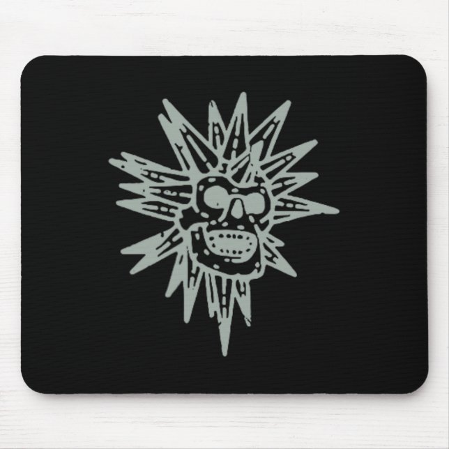 (2 Seite) Spooky Island Est 2002 Unterhaltung Skul Mousepad (Vorne)