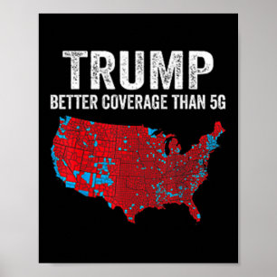 2 Seiten Trump besser abdecken als 5g können Sie h Poster