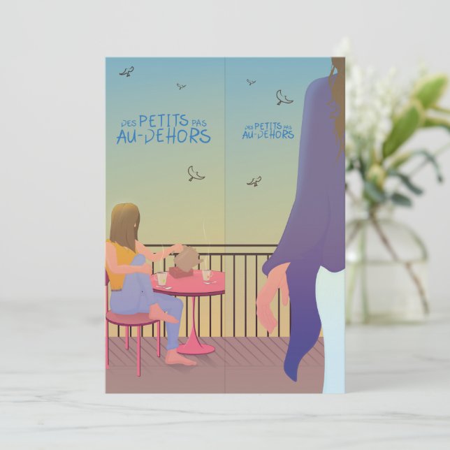 2 Seitenmarkierungen "Kleine Schritte"(zu schneide (Stehend Vorderseite)