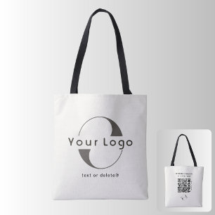 2-seitige Logos und QR-Code, Off white Company Bus