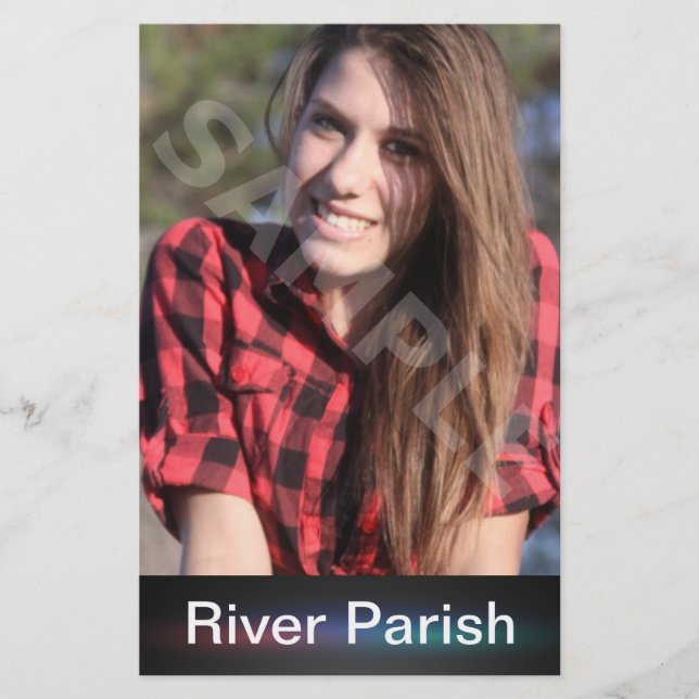 2-seitige Modell-Headshot-Kartenmodelle Flyer (Vorne)