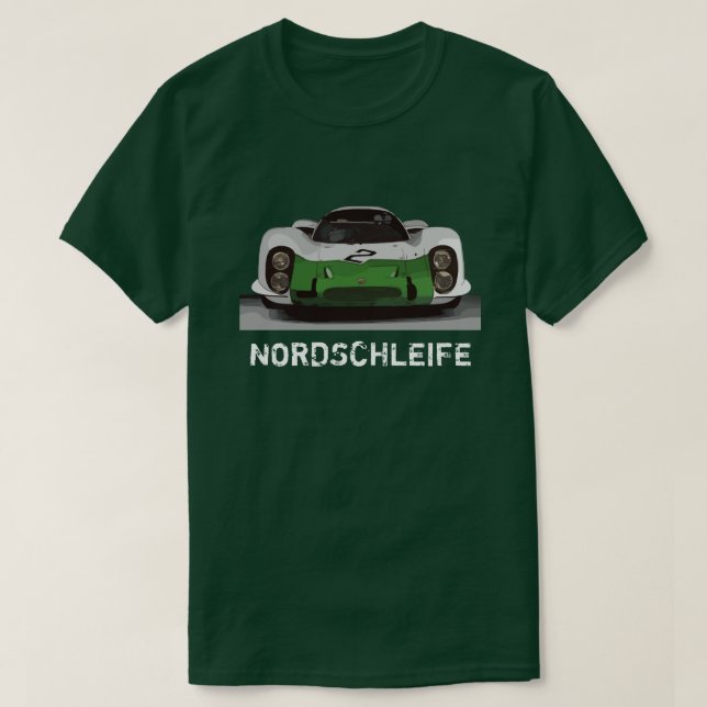 2-seitiger RACING-T - Shirt 1968 (Design vorne)