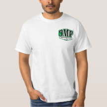 2-seitiger weißer OMP-T - Shirt