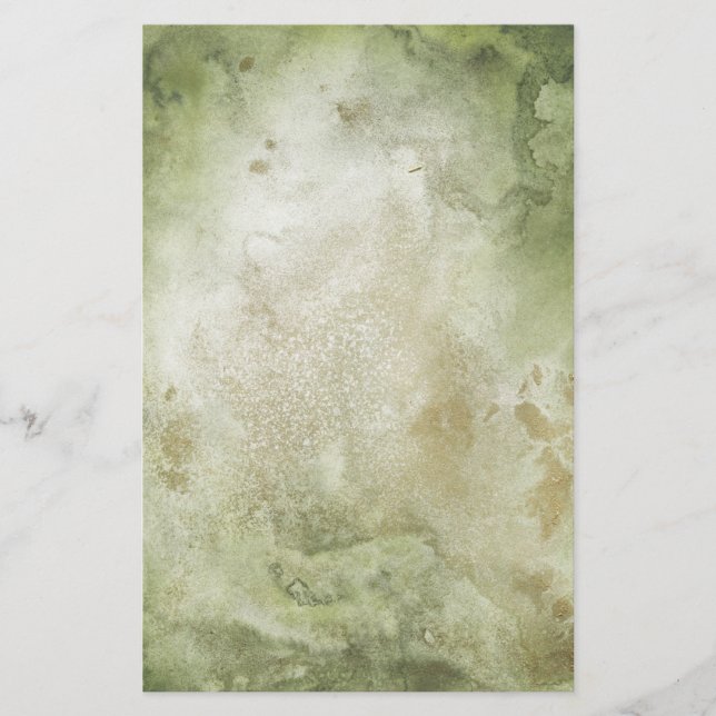 2-seitiges Whiteboard-Papier für grüne und goldene (Vorderseite)