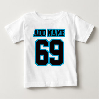 2 SEITWEISS BLACK BLUE 3/4 Raglan Baby T-shirt