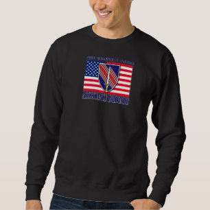 2. Sicherheitskräfte - Unterstützung für Zurück-De Sweatshirt