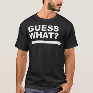2 Side Guess Welches Hühnchen Hintern Punny Vater  T-Shirt