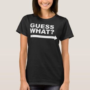 2 Side Guess Welches Hühnchen Hintern Punny Vater T-Shirt