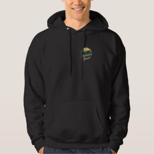 2 Side Huntington Beach Surf City California Vint Hoodie