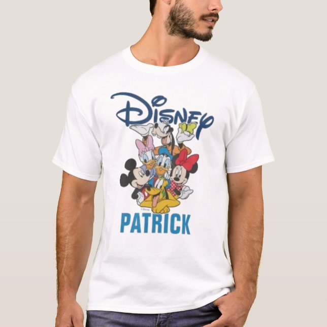 2 Sided Mickey & Friends - Familienurlaub T - Shir T-Shirt (Vorderseite)