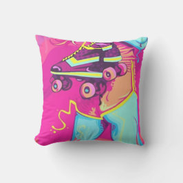 2 Skate-Kissen auf der Seite Kissen