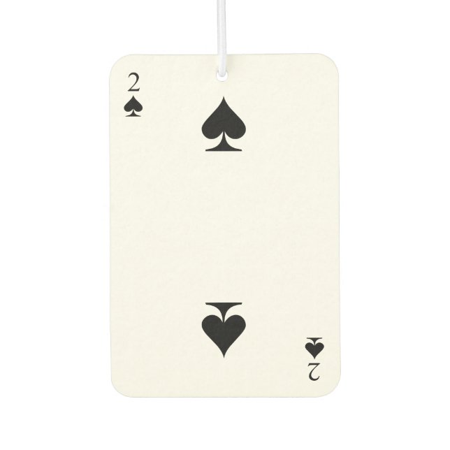 2 Spades Autolufterfrischer (Vorderseite)