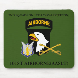 2. SQUADRON 17. KAVALRY(RECON) 101. IM FLUGZEUG MOUSEPAD