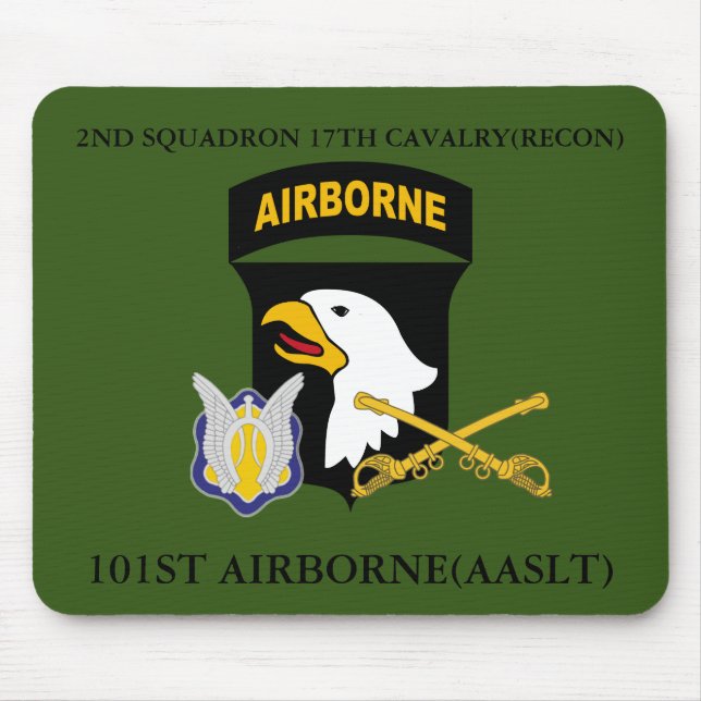 2. SQUADRON 17. KAVALRY(RECON) 101. IM FLUGZEUG MOUSEPAD (Vorne)