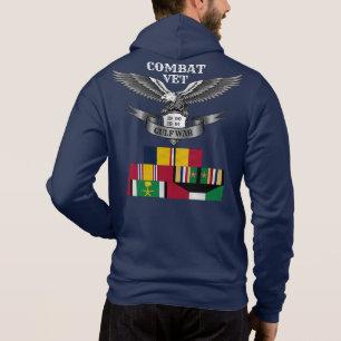 2 STERNE BEKÄMPFEN VET GULF KRIEG HOODIE