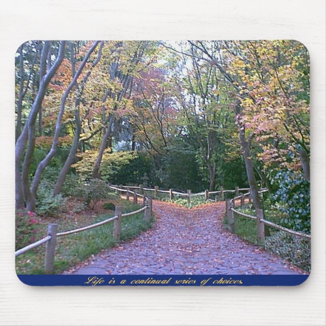 2 Straßen Mousepad (Vorne)