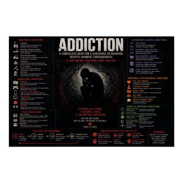 #2 Sucht Poster (Vorderseite)