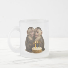 2 sweet Capuchin monkeys lovingly embrace each oth Mattglastasse