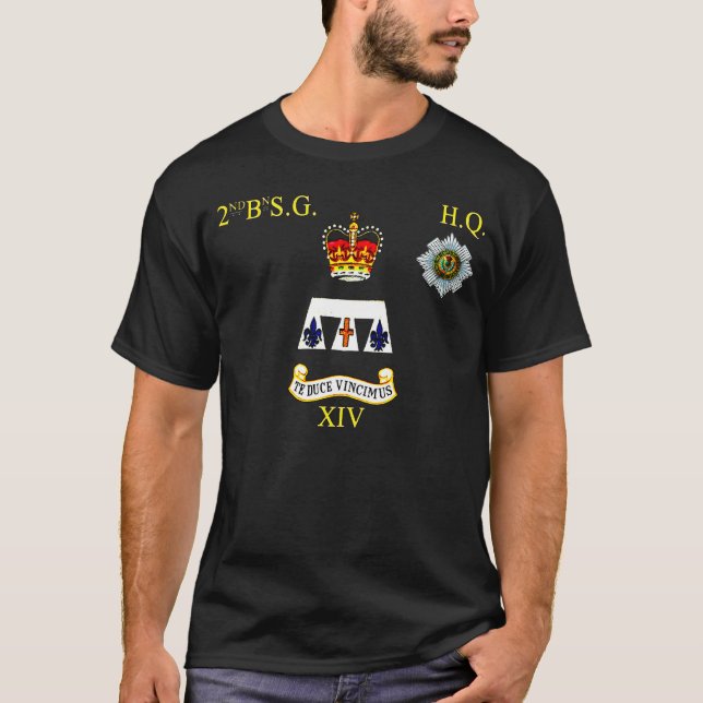 2. T - Shirt Bn Scots Guards Headquarter Company (Vorderseite)