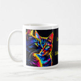 2 Tabby Katzen, künstlerische Pose, Rücklicht Kaffeetasse