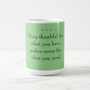 2 - Tasse dankbar