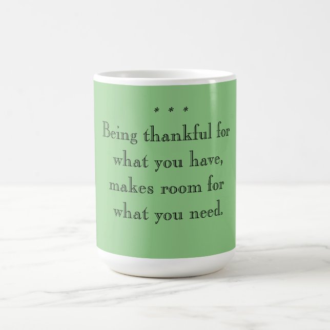2 - Tasse dankbar (Mittel)