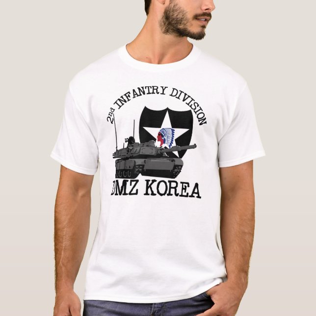 2. Tierarzt Identifikation DMZ Korea T-Shirt (Vorderseite)