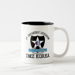 2. Tierarzt Identifikation Korea DMZ mit CIB Zweifarbige Tasse