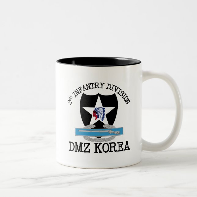 2. Tierarzt Identifikation Korea DMZ mit CIB Zweifarbige Tasse (Rechts)