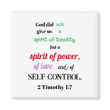 2 Timothy 1:7 Nicht zaghaft Christlich