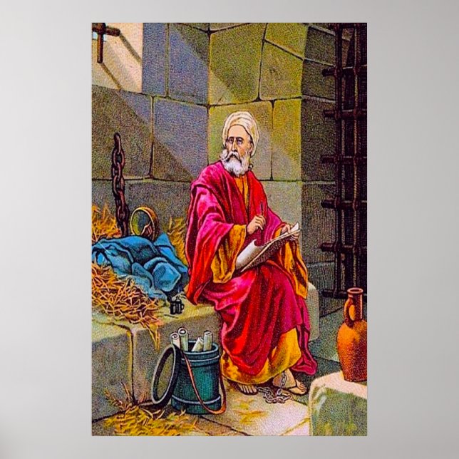 2 Timothy 4:6-8 Ich habe das Plakat des Kurses bee (Vorne)