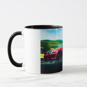 2 Töne 2000er Sportwagen Klassik Kaffee Tasse
