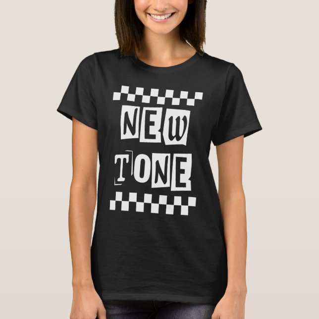 2 Tone Ska New Tone T-Shirt (Vorderseite)