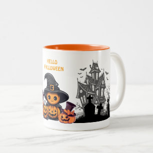 2-Tone-Tasse 325ml : HALLOWEEN #1 Zweifarbige Tasse