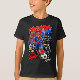 2 unterstützen Nevada Pierre 3 Jahre alten Fußball T-Shirt
