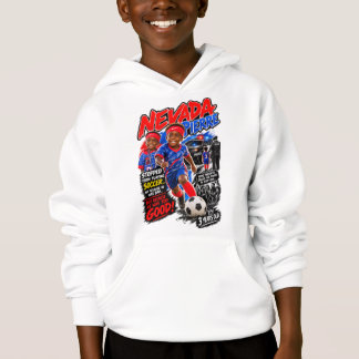 2 unterstützen Nevada Pierre 3-jährigen Fußballspi Hoodie