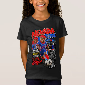 2 unterstützen Nevada Pierre 3-jährigen Fußballspi T-Shirt