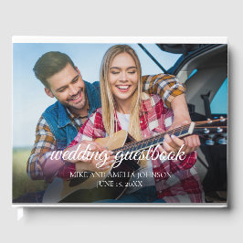 2 Verlobungen Foto Hochzeitssymbole Datum Gästebuch