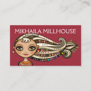 2 Version der Visitenkarte - Gesellschaft Diva