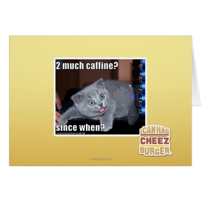 2 viel Caffine? (Vorderseite (Horizontal))