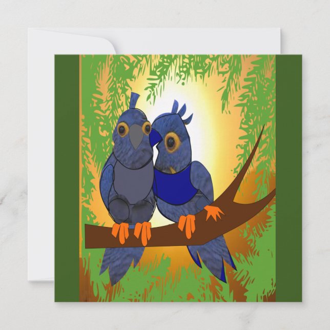 2 Vögel Puzzle (Vorderseite)