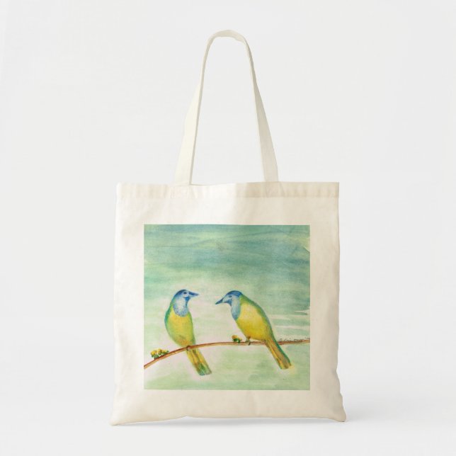 2 Vögel Tragetasche (Vorne)