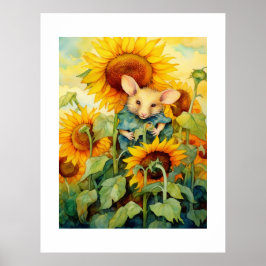 2 von 17 Sonnenblumengarten Miceville Poster