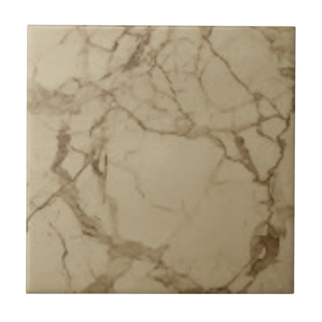 2 von 3 Sepia-Imitaten Marble 4.5 & 6" Wall Backsp Fliese (Vorderseite)