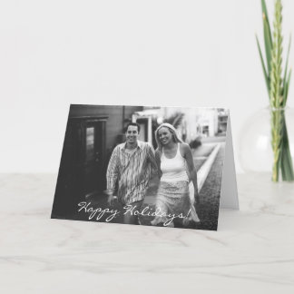 2_Walking, glückliche Ferien! Feiertagskarte