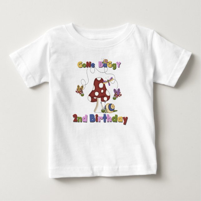 2. Wanzen-Geburtstag Baby T-shirt (Vorderseite)