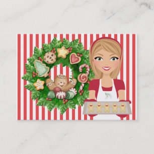 2 Weihnachtsküchenkarte - SRF Visitenkarte