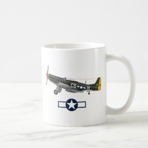 2. Weltkrieg: Amerikanische Flugzeuge Kaffeetasse