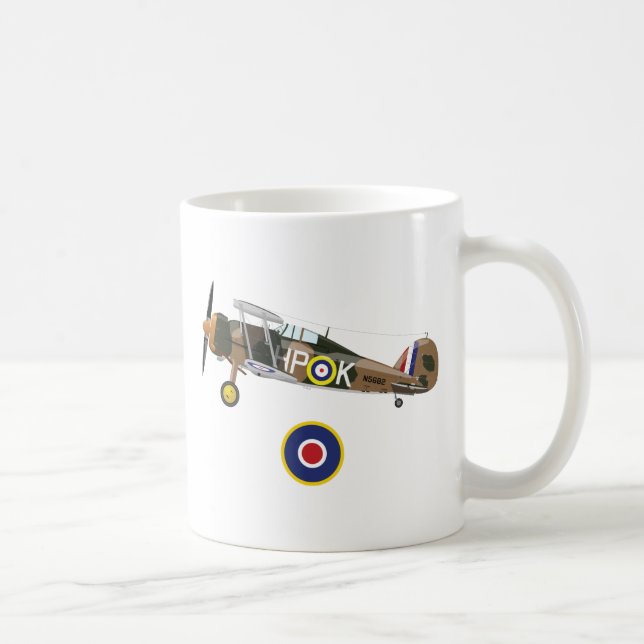 2. Weltkrieg: Britische Flugzeuge Kaffeetasse (Rechts)