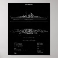 2. Weltkrieg Deutsches Bismarckschiff Modell WW2 S